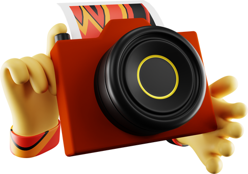 camera 3d icon